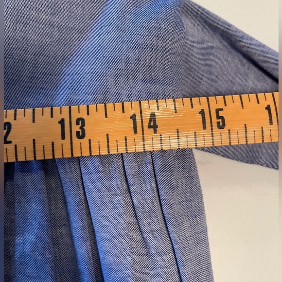 1901 Ruffle Trim Shirtdress Size 6 - Picture 9 of 9